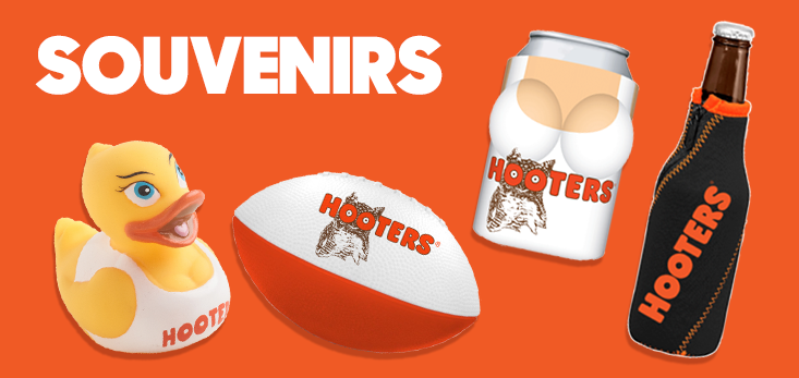 HOOTERS ピンバッジ NEW~HOOTERS Girl Uniform Collectible Fun Pin Badge Orange