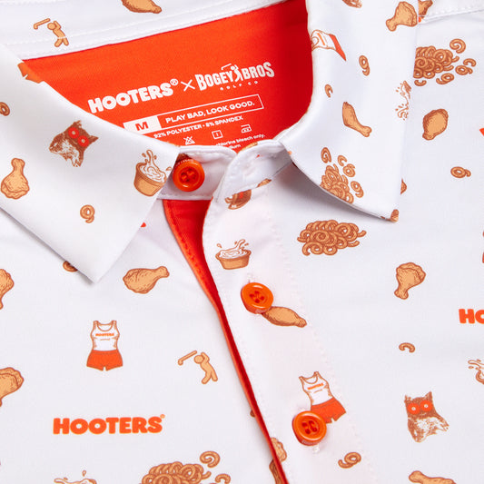 Wingin' It - White - Men's Polo