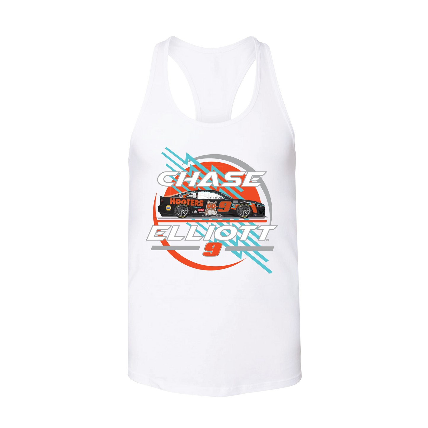 Chase Elliott Ladies 2023 Race Bolt Tank Top