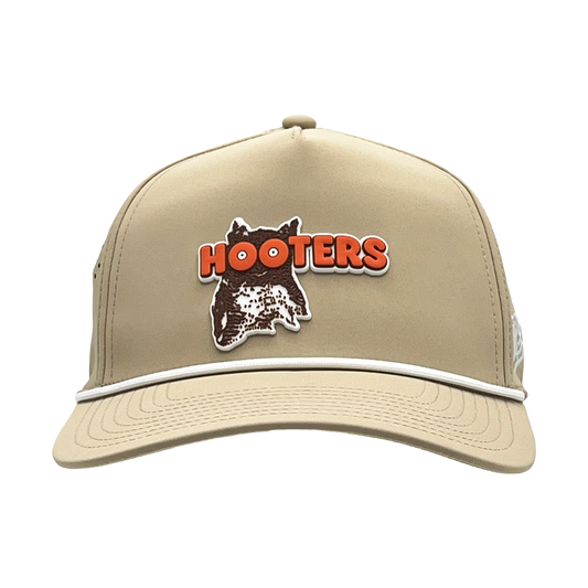 Hootie Logo 3D PVC Rubber Patch Hat (Tan)