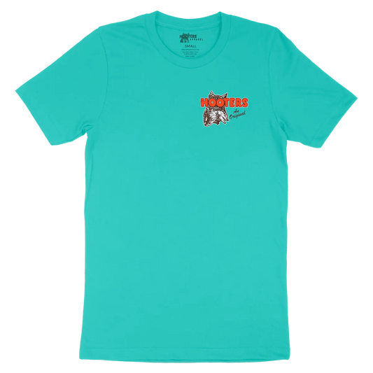 Hooters An Original Super Soft T-Shirt (Teal)