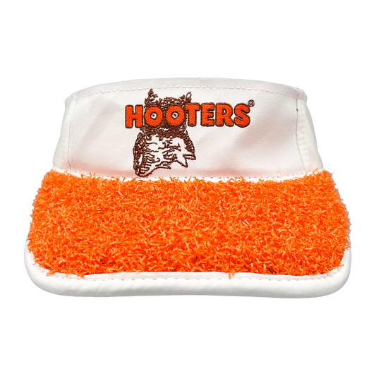 Hooters Orange Turf Visor