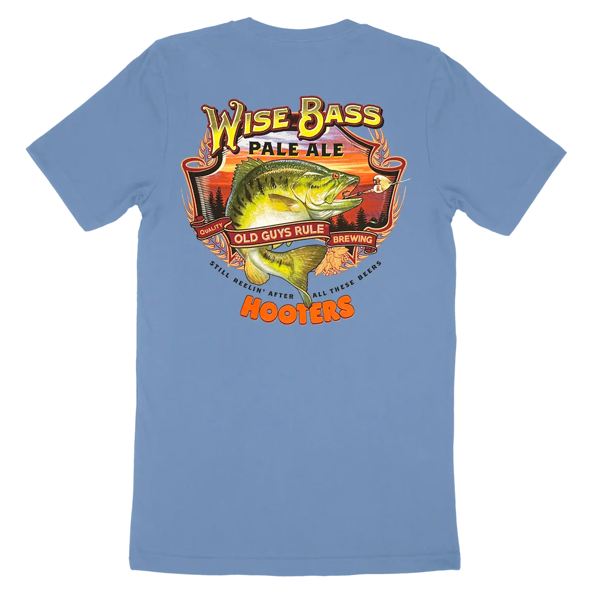 Old Guys Rule - Wise Bass Pale Ale T-Shirt