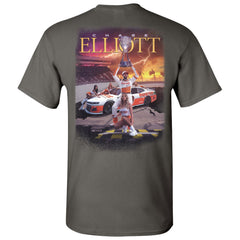 Chase Elliott Trophy Photo T-Shirt (Charcoal)