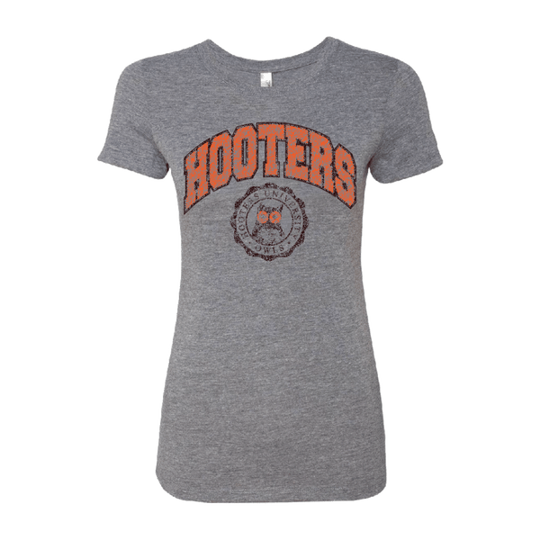 Ladies Hooters University TShirt Hooters Online Store