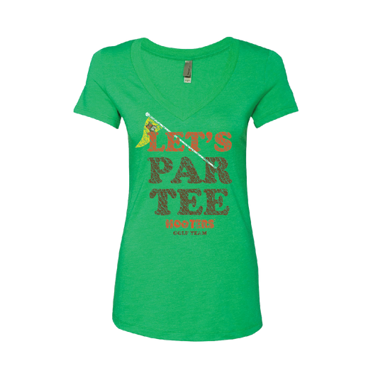 Ladies Let's Par-Tee V-Neck