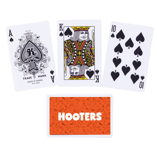 Hooters Playing Cards