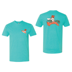 Ridin' the Waves T-Shirt-Hooters Online Store