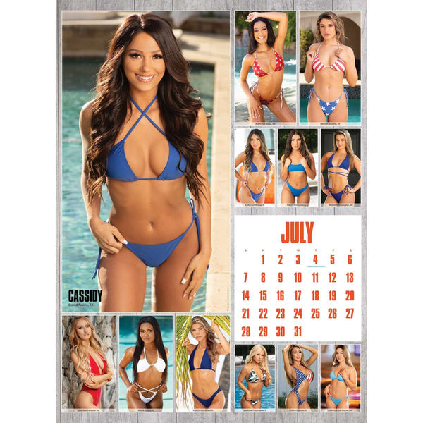 Hooters Calendar 2025 Lok Etti Lorianna