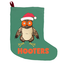 Standing Hootie Christmas Stocking