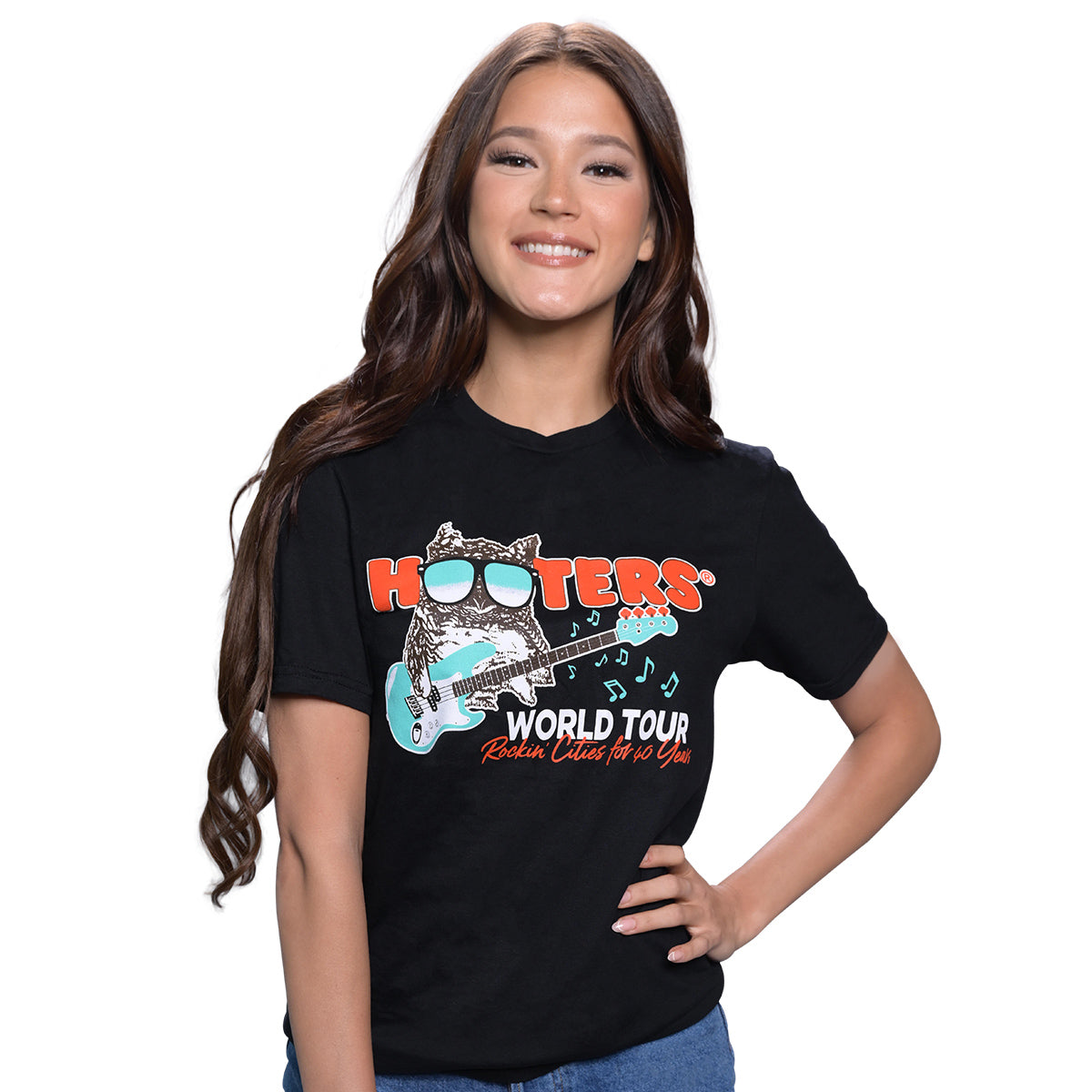 お買得 hooters world tour t-shirts Tシャツ/カットソー(半袖/袖なし