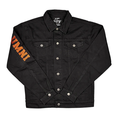 Hooters Alumnae Ladies Black Denim Jacket