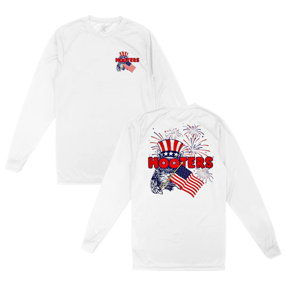Hooters America UPF 50+ Long Sleeve Shirt