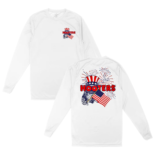 Hooters America UPF 50+ Long Sleeve Shirt