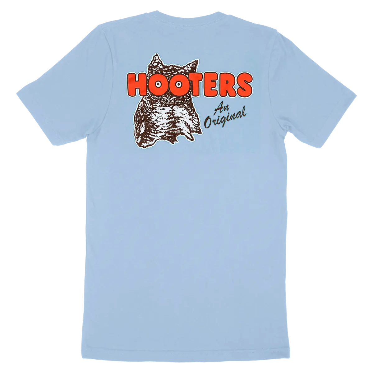 Hooters An Original Super Soft T-Shirt (Sky Blue)
