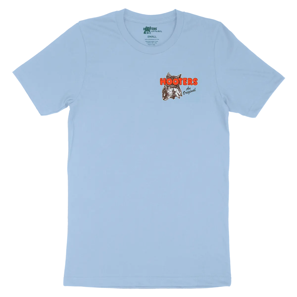 Hooters An Original Super Soft T-Shirt (Sky Blue)