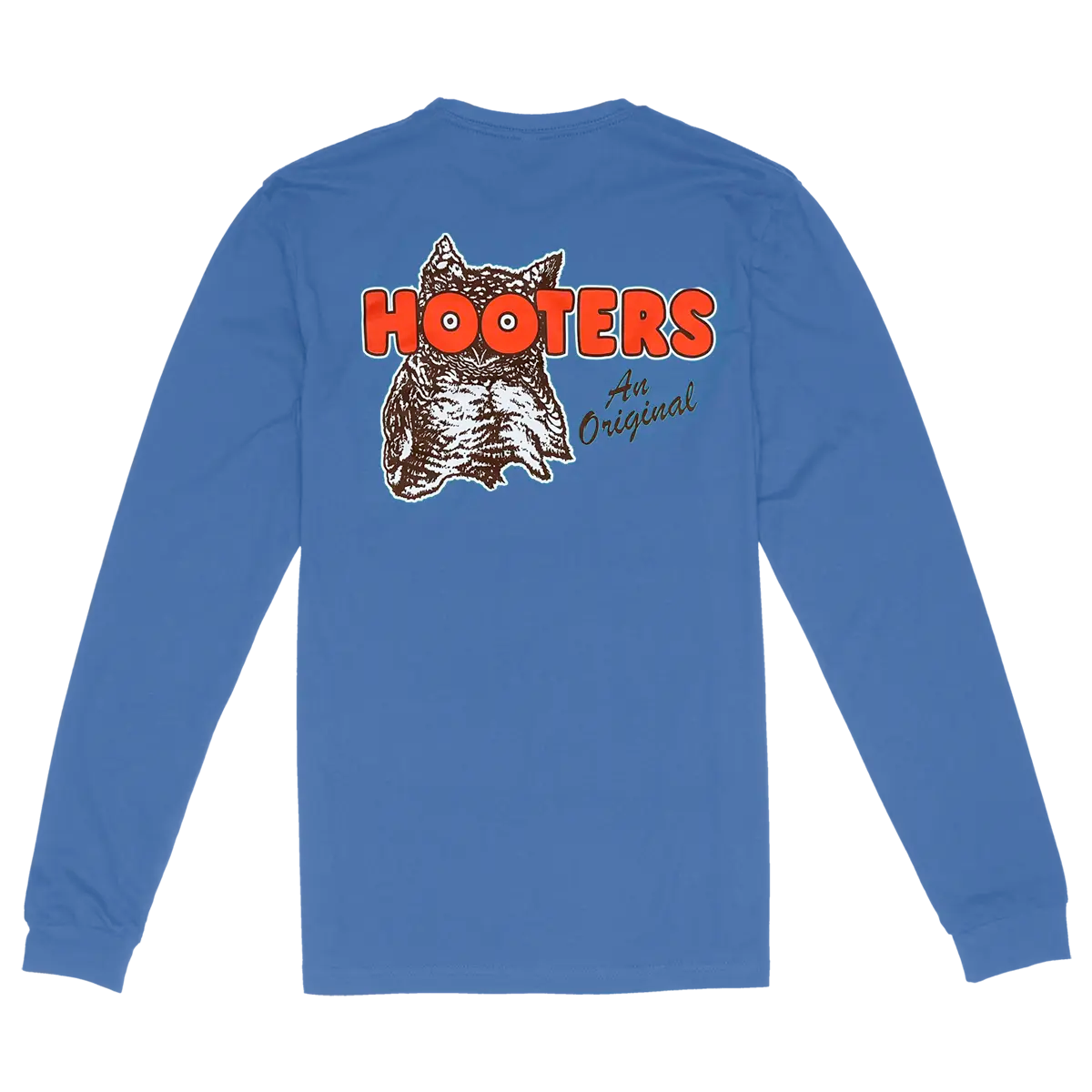 Hooters An Original Super Soft Long Sleeve Shirt (Marine Blue)