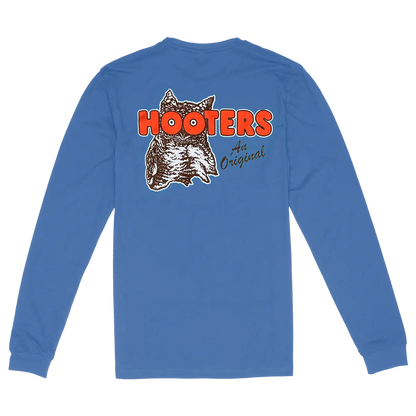 Hooters An Original Super Soft Long Sleeve Shirt (Marine Blue)