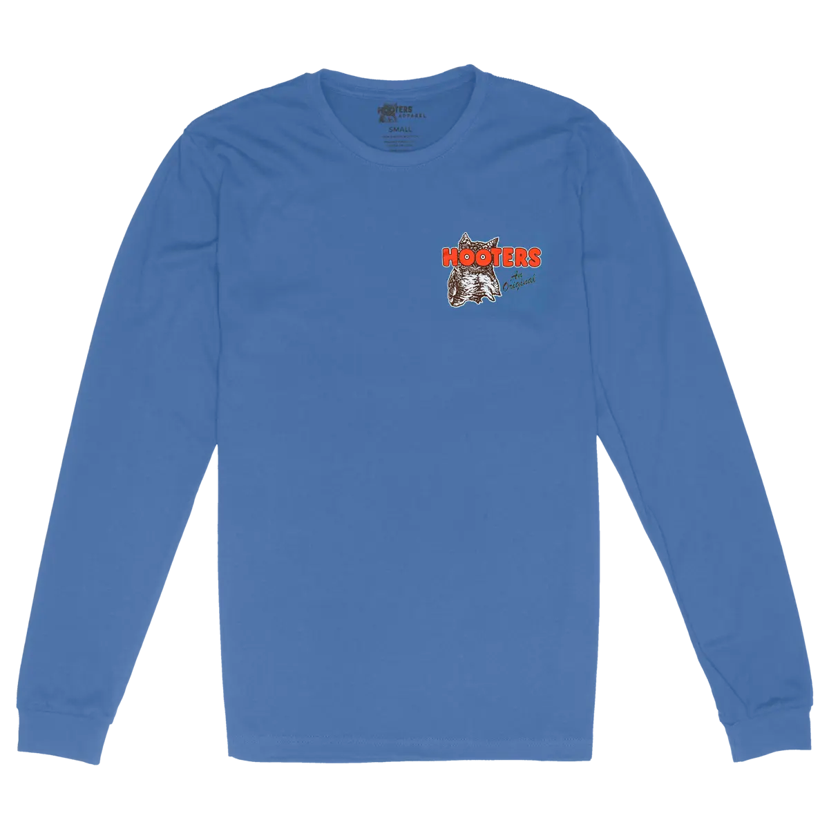 Hooters An Original Super Soft Long Sleeve Shirt (Marine Blue)
