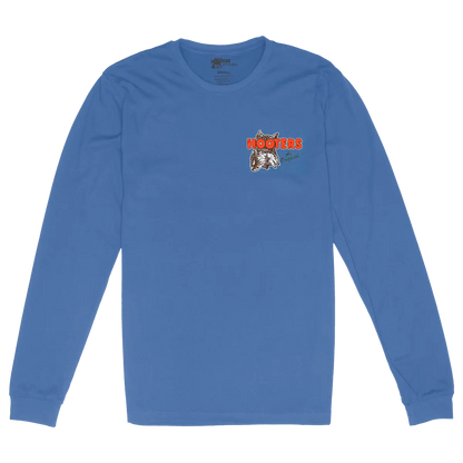 Hooters An Original Super Soft Long Sleeve Shirt (Marine Blue)