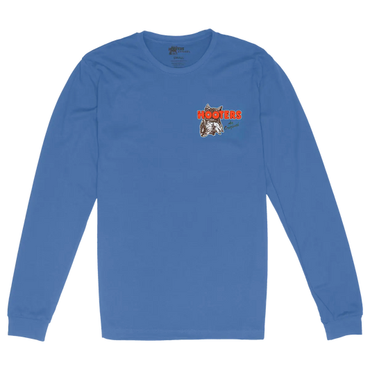 Hooters An Original Super Soft Long Sleeve Shirt (Marine Blue)