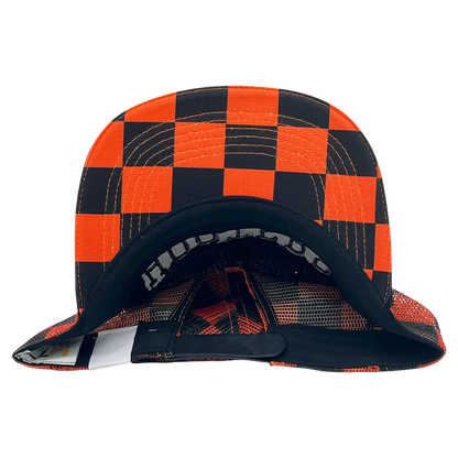 Hooters Checkered Trucker Hat