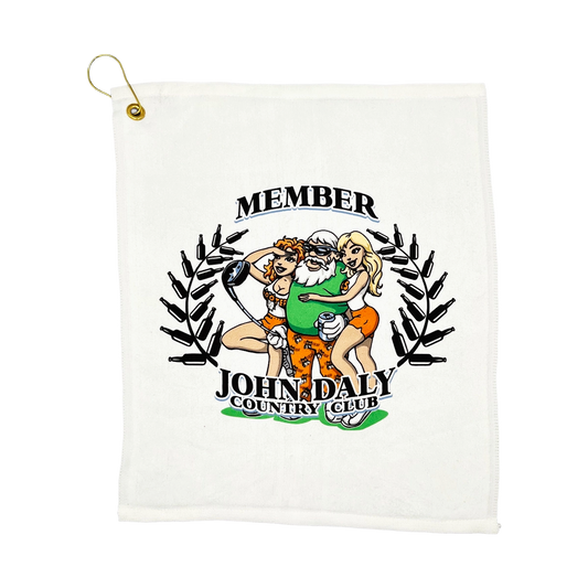 John Daly & Hooters Girls Golf Towel