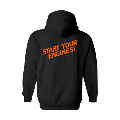 Hooters Racing Oval Logo Hoodie