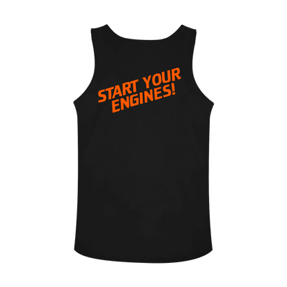 Hooters Racing Oval Logo Ladies Tank Top