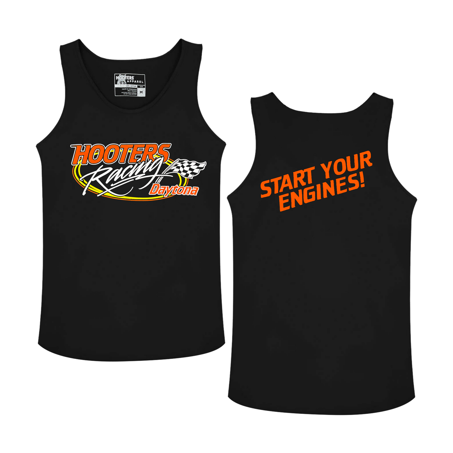 Hooters Racing Oval Logo Ladies Tank Top