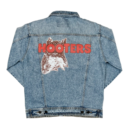 Hooters Logo Ladies Denim Jacket