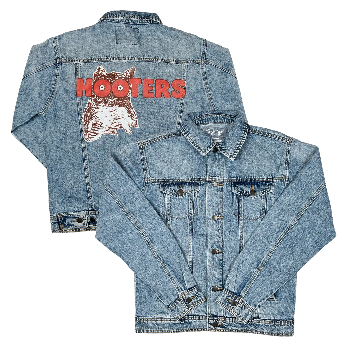 Hooters Logo Ladies Denim Jacket
