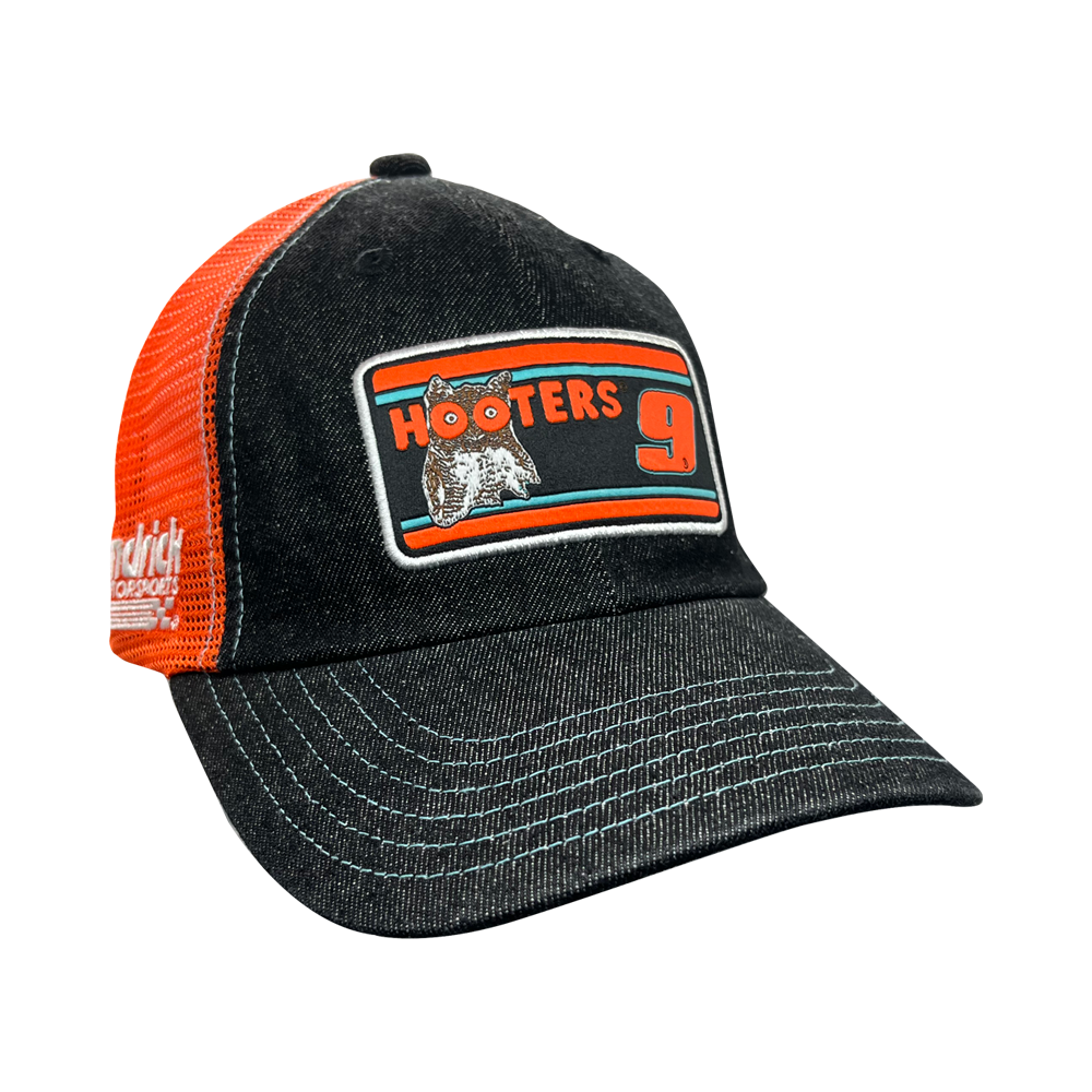 Chase Elliott 2023 Black/Orange Classic Cap