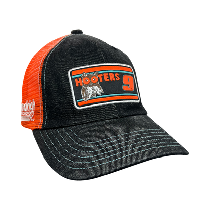 Chase Elliott 2023 Black/Orange Classic Cap