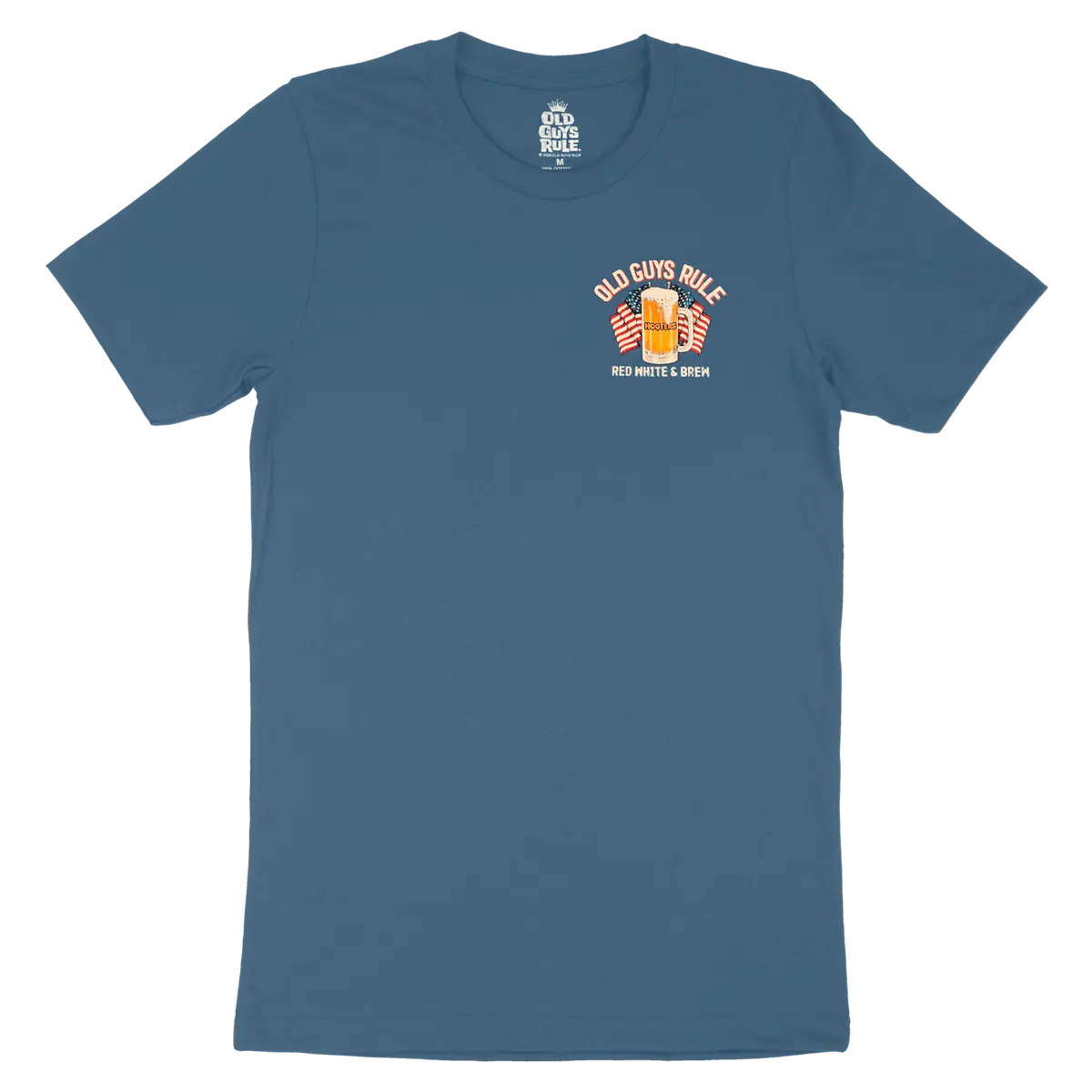 Old Guys Rule - Red, White, and Brew T-Shirt