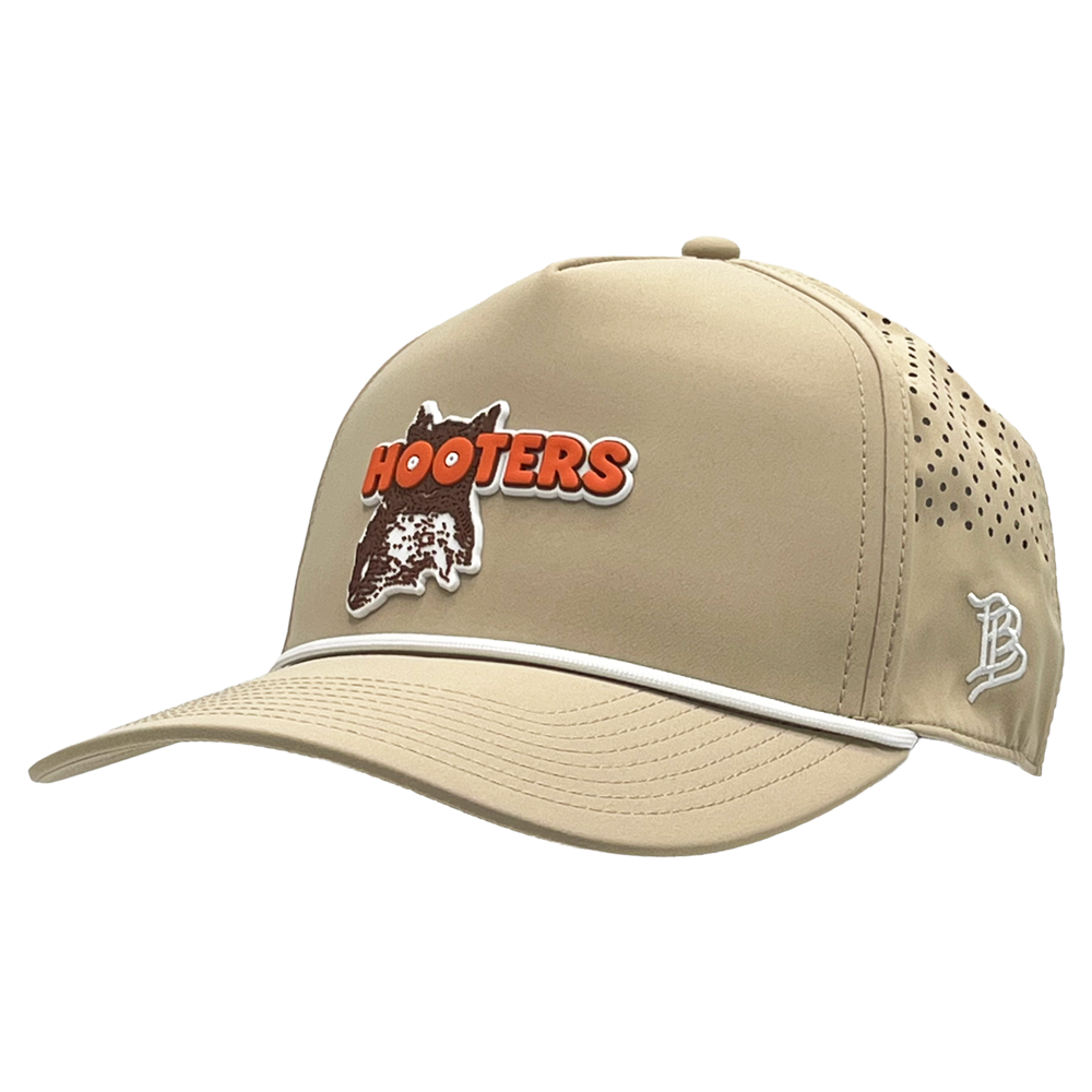 Hootie Logo 3D PVC Rubber Patch Hat (Tan)