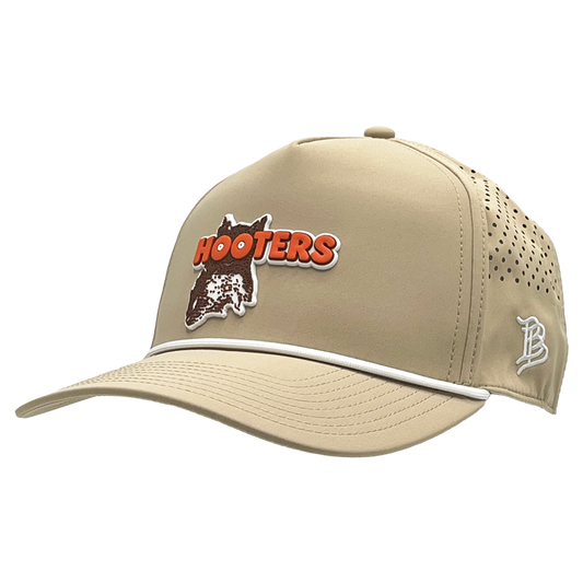Hootie Logo 3D PVC Rubber Patch Hat (Tan)