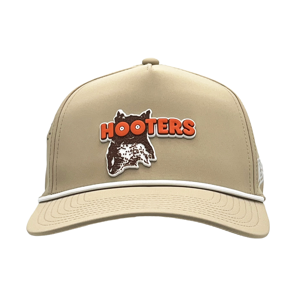 Hootie Logo 3D PVC Rubber Patch Hat (Tan)