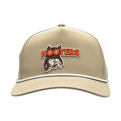 Hootie Logo 3D PVC Rubber Patch Hat (Tan)