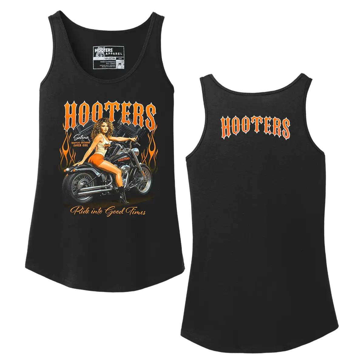 Hooters Biker Girl Ladies Tank Top