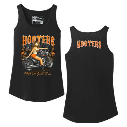 Hooters Biker Girl Ladies Tank Top