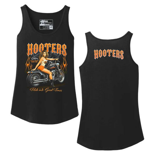 Hooters Biker Girl Ladies Tank Top