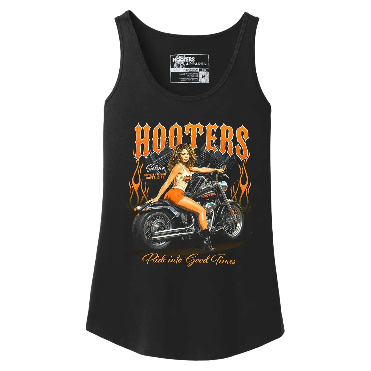 Hooters Biker Girl Ladies Tank Top