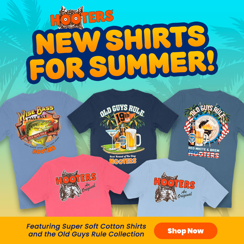 Hooters Official Merchandise – Hooters Online Store