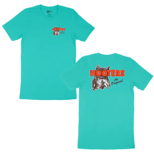Hooters An Original Super Soft T-Shirt (Teal)