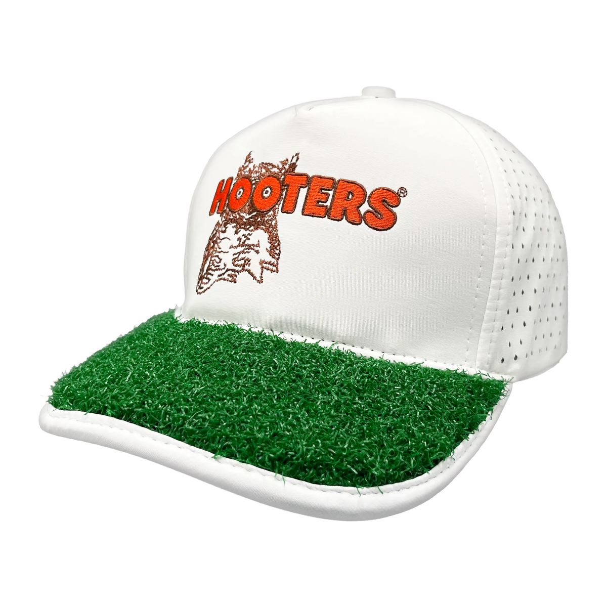 Hooters Green Turf Baseball Hat