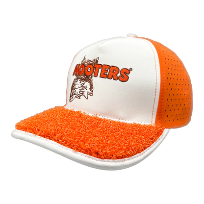 Hooters Orange Turf Baseball Hat
