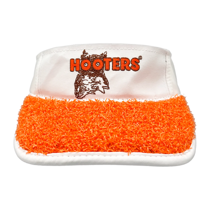 Hooters Orange Turf Visor