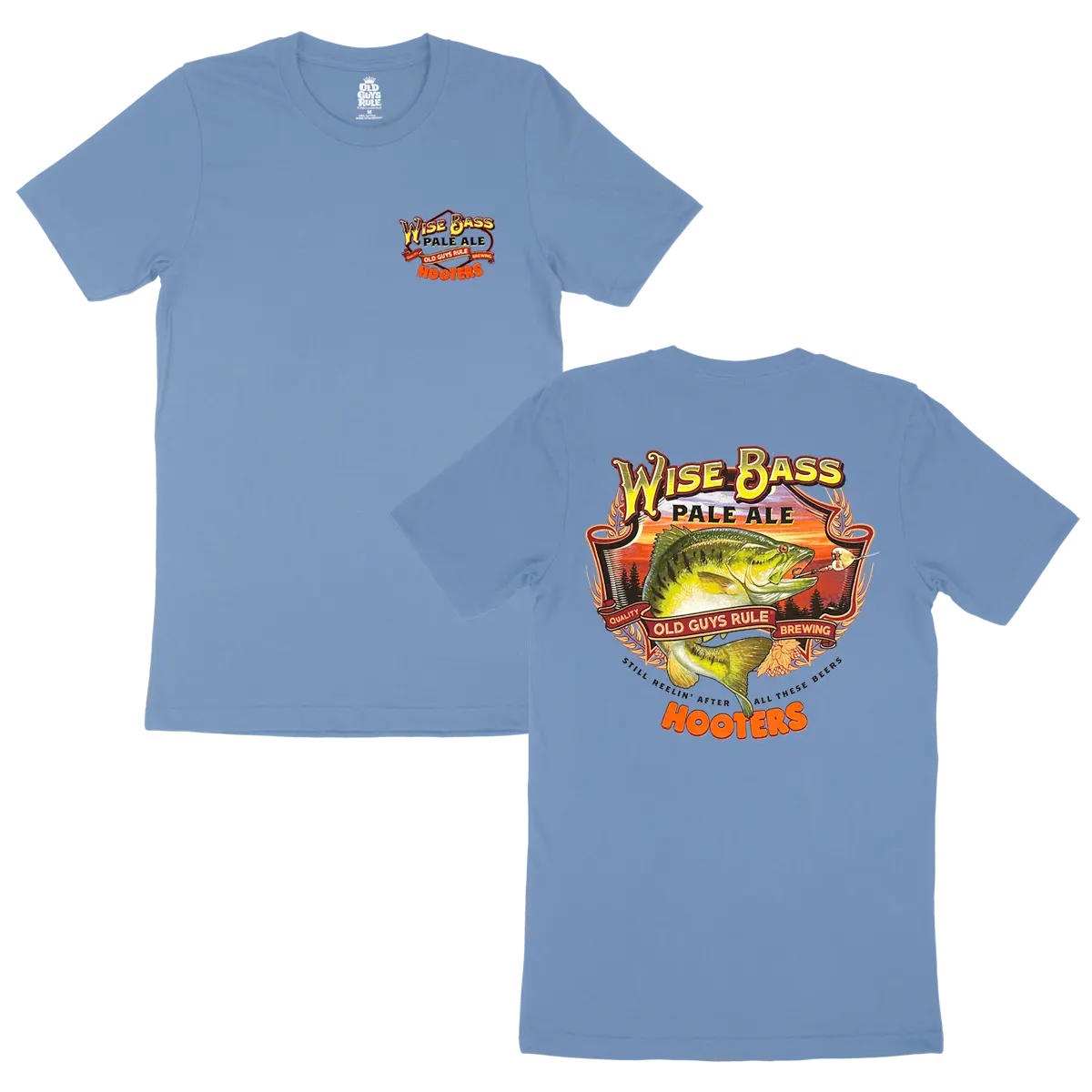 Old Guys Rule - Wise Bass Pale Ale T-Shirt