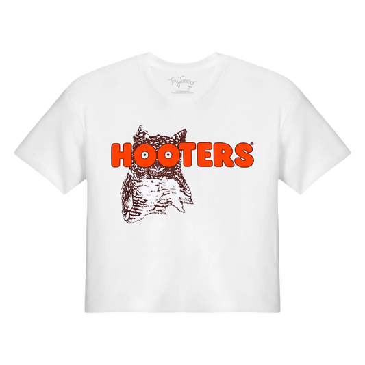 Hooters Logo Ladies Candice Crop Top
